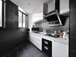 小户型厨房设计效果图 异形厨房橱柜设计图大全