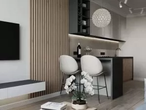 康居格林橱柜两居室系列图片 简约风装修效果图