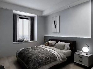 澳比德全屋定制  简约卧室装修设计效果图